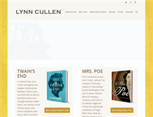 Tablet Screenshot of lynncullen.com